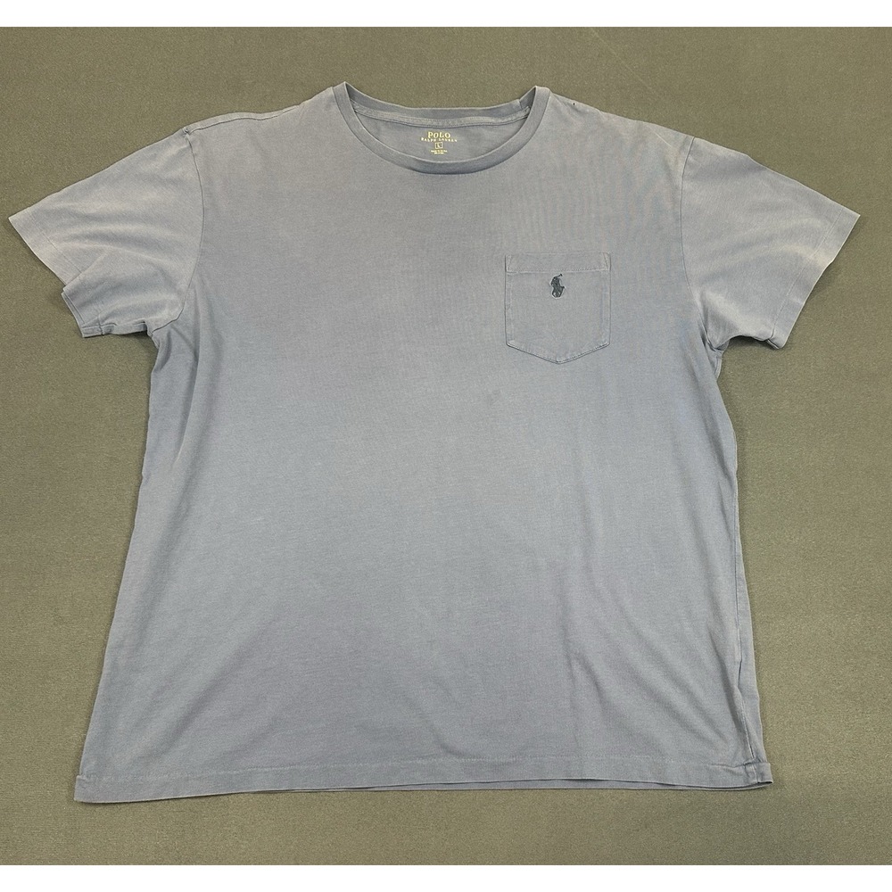 Polo Ralph Lauren Shirt 100% Cotton Short Sleeve Mens Size Large